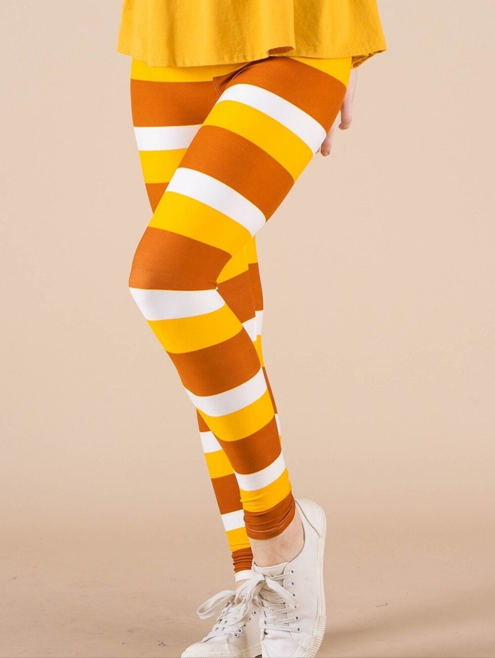 Agnes & Dora Candy Corn Leggings